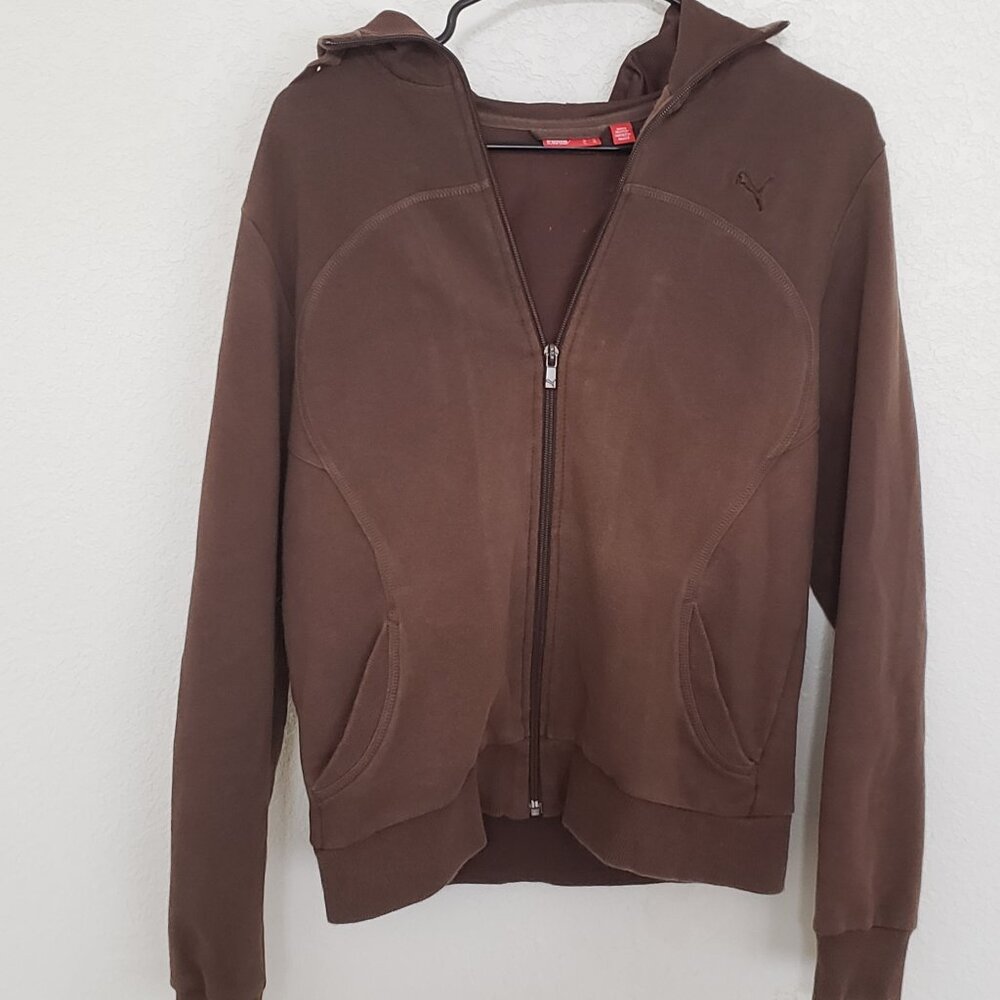 Puma Women's Brown Hoodie